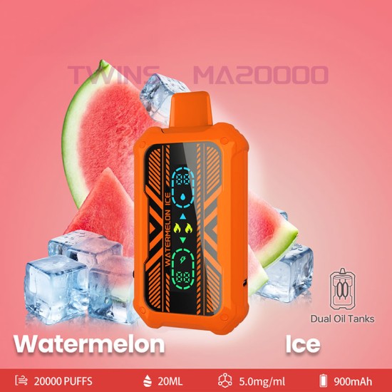 Twins MA20000 Watermelon Ice Disposable Vape