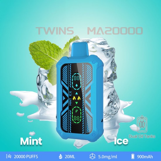 Twins MA20000 Mint Ice Disposable Vape