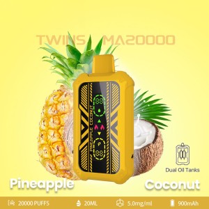 Twins MA20000 Pineapple Coconut Disposable Vape