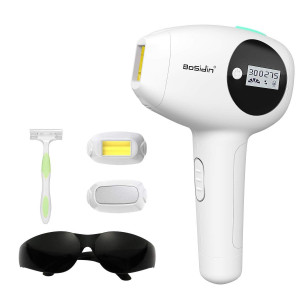 IPL Laser Hair Removal with Ice Compress Function Permanent Painless Hair Remover Device At Home Use for Men Women