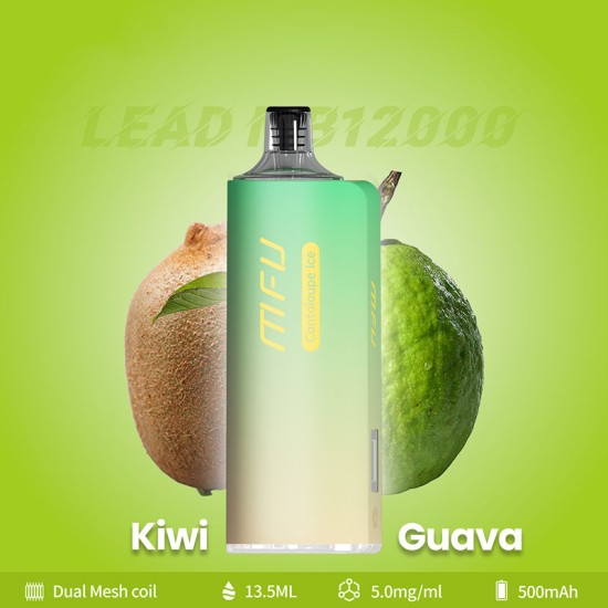 LEAD MF12000 Kiwi Guava Cantaloupe Ice Disposable Vape